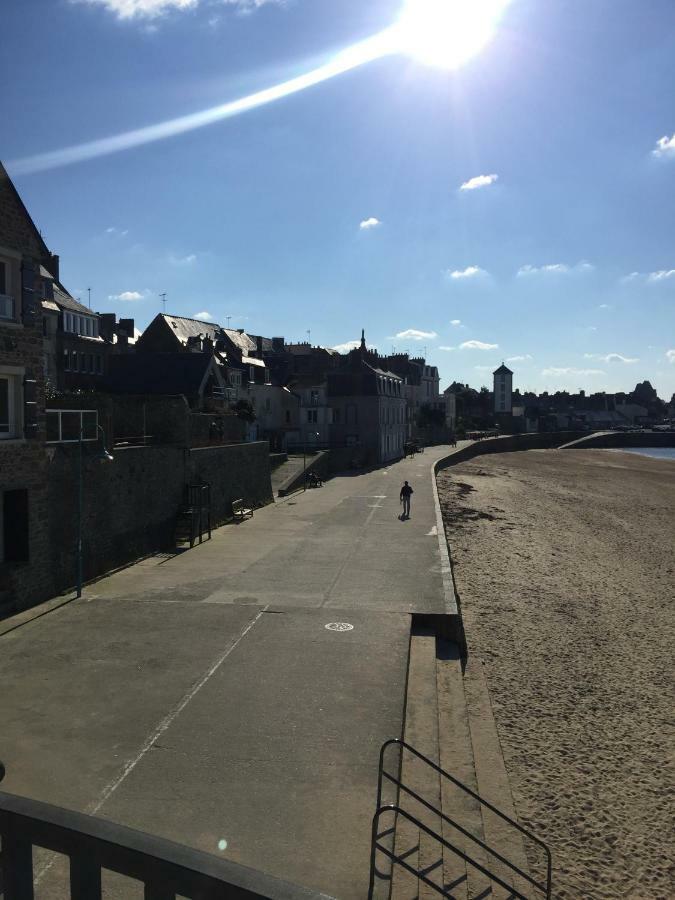 Studio Bord De Plage Des Bas Sablons Saint Malo Εξωτερικό φωτογραφία